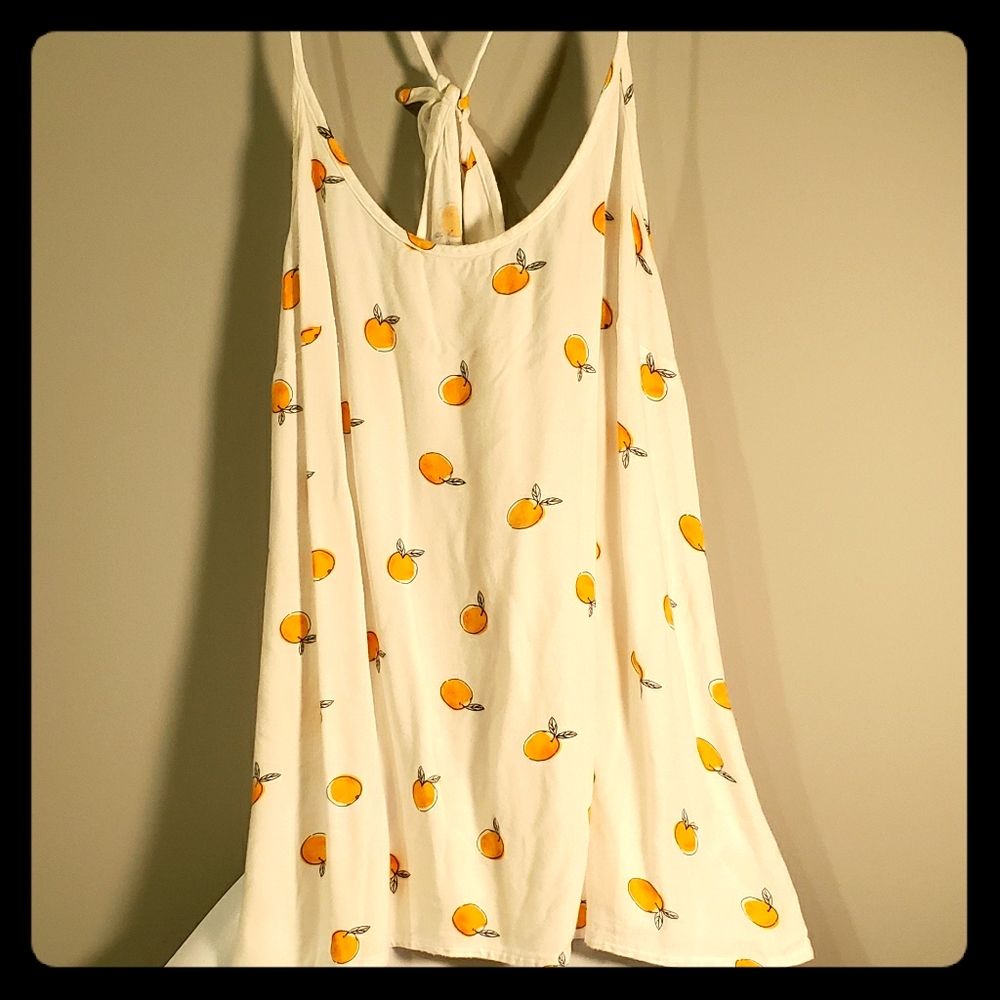 White tank top with lemons